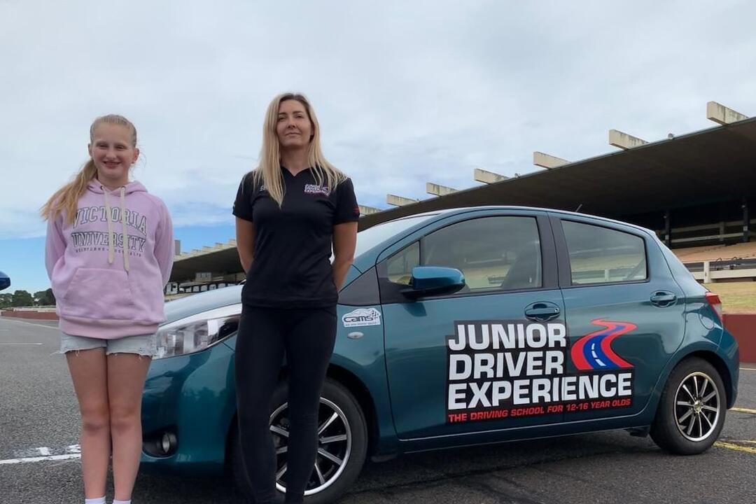 Junior Driving Experience - Gift Voucher or Instant Booking - Sandown Park VIC