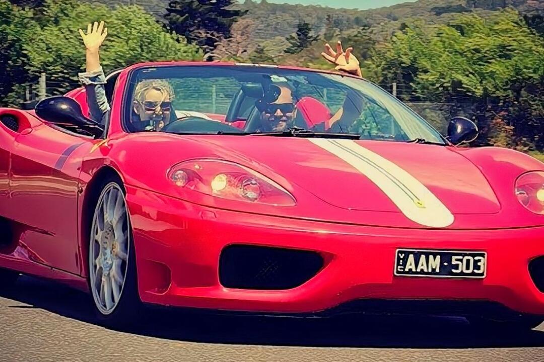 Drive a Ferrari for 16km Plus Photo Dromana VIC