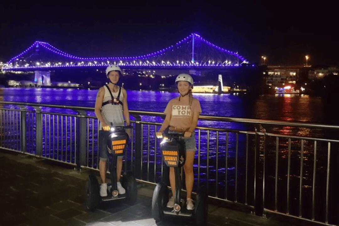 Segway Brisbane Night Tour - Gift Voucher or Instant Booking - Brisbane QLD