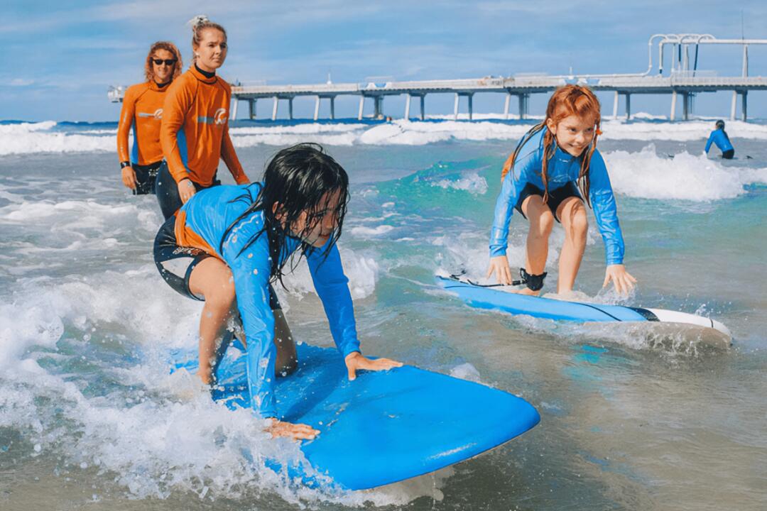Surf Camp Series, 3 Sessions - Gift Voucher or Instant Booking - Main Beach QLD