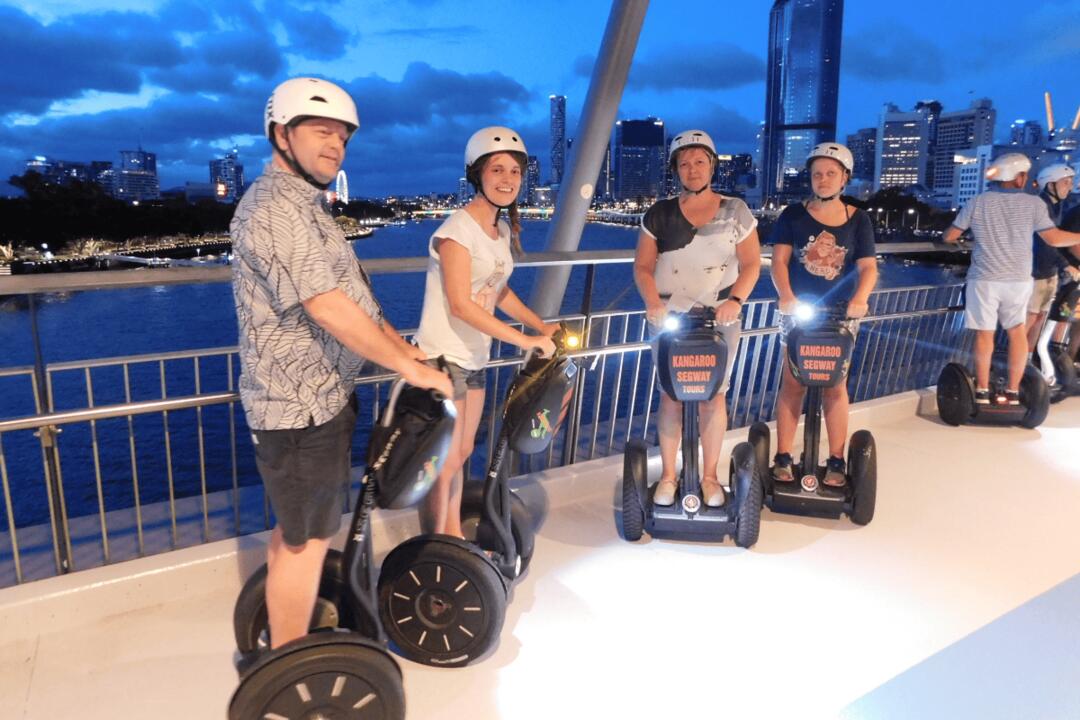 Twosome Segway Delight - 1.5 Hour Scenic Joy Ride - Gift Voucher or Instant Booking - Brisbane City QLD