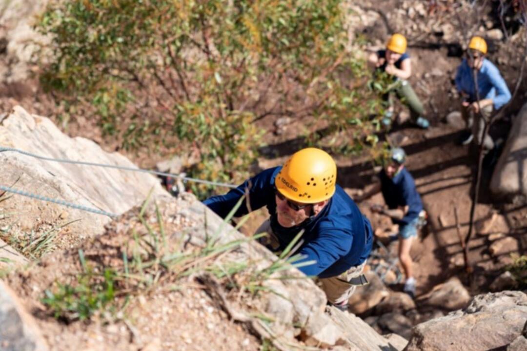 Rock Climb and Abseil at Onkaparinga - Gift Voucher or Instant Booking - Blewitt Springs SA