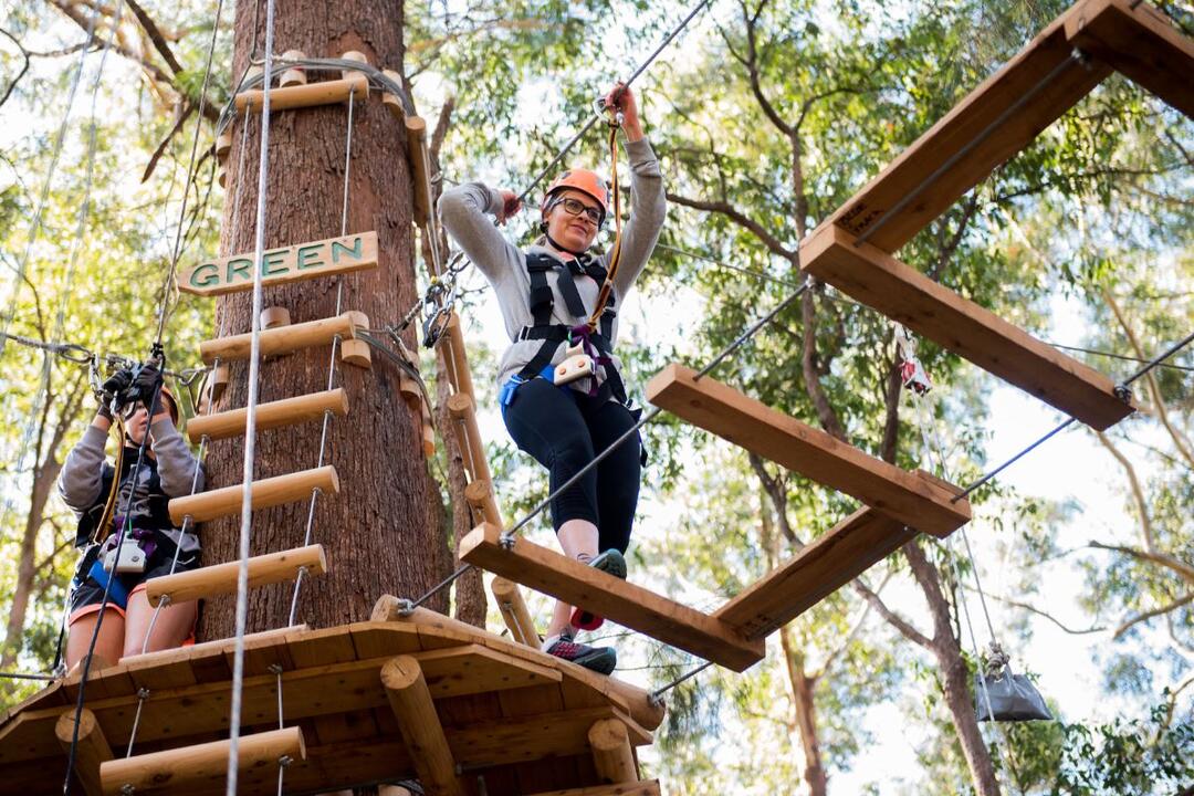 Treetops Ropes Course Yanchep WA