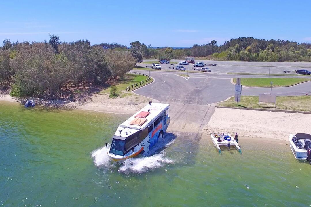 Amphibious 1-Hour Bus Tour for the Family Surfers Paradise QLD