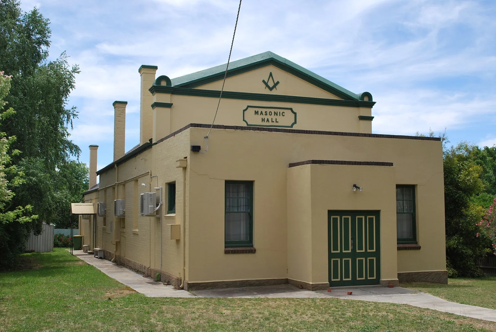 Lodge of St John Masonic hall at Beechworth, Victoria