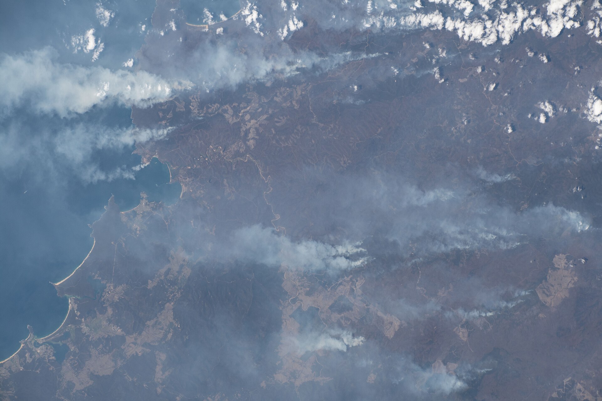 View of New South Wales taken during ISS Expedition 61.