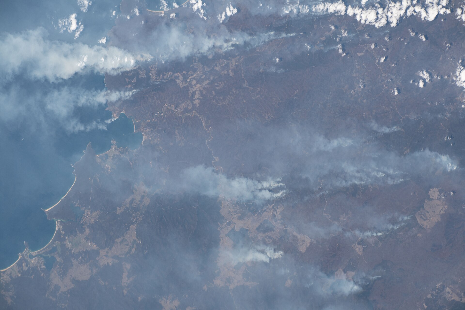 View of New South Wales taken during ISS Expedition 61.