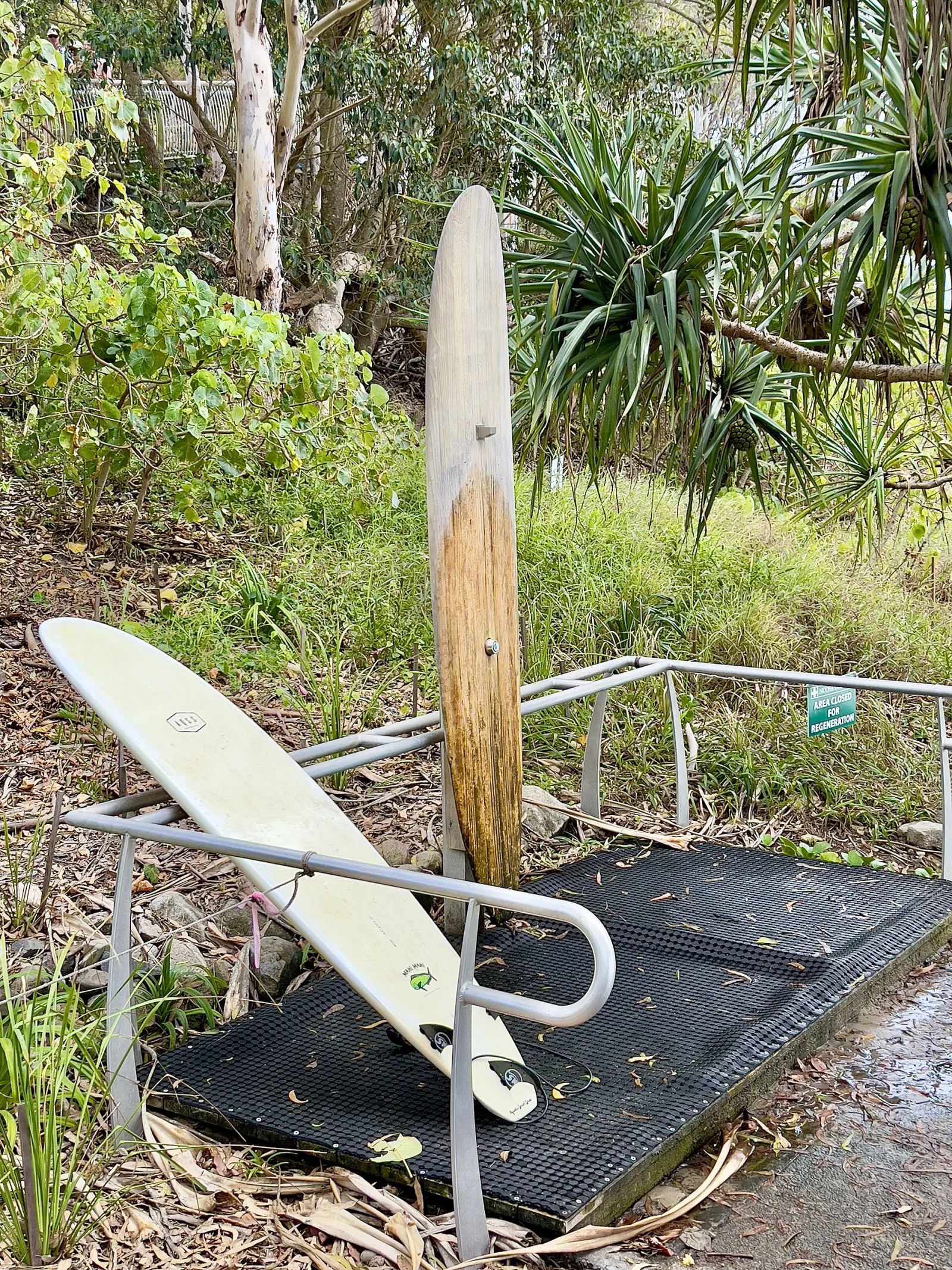 Beach shower, Noosa Heads, Queensland, 2023