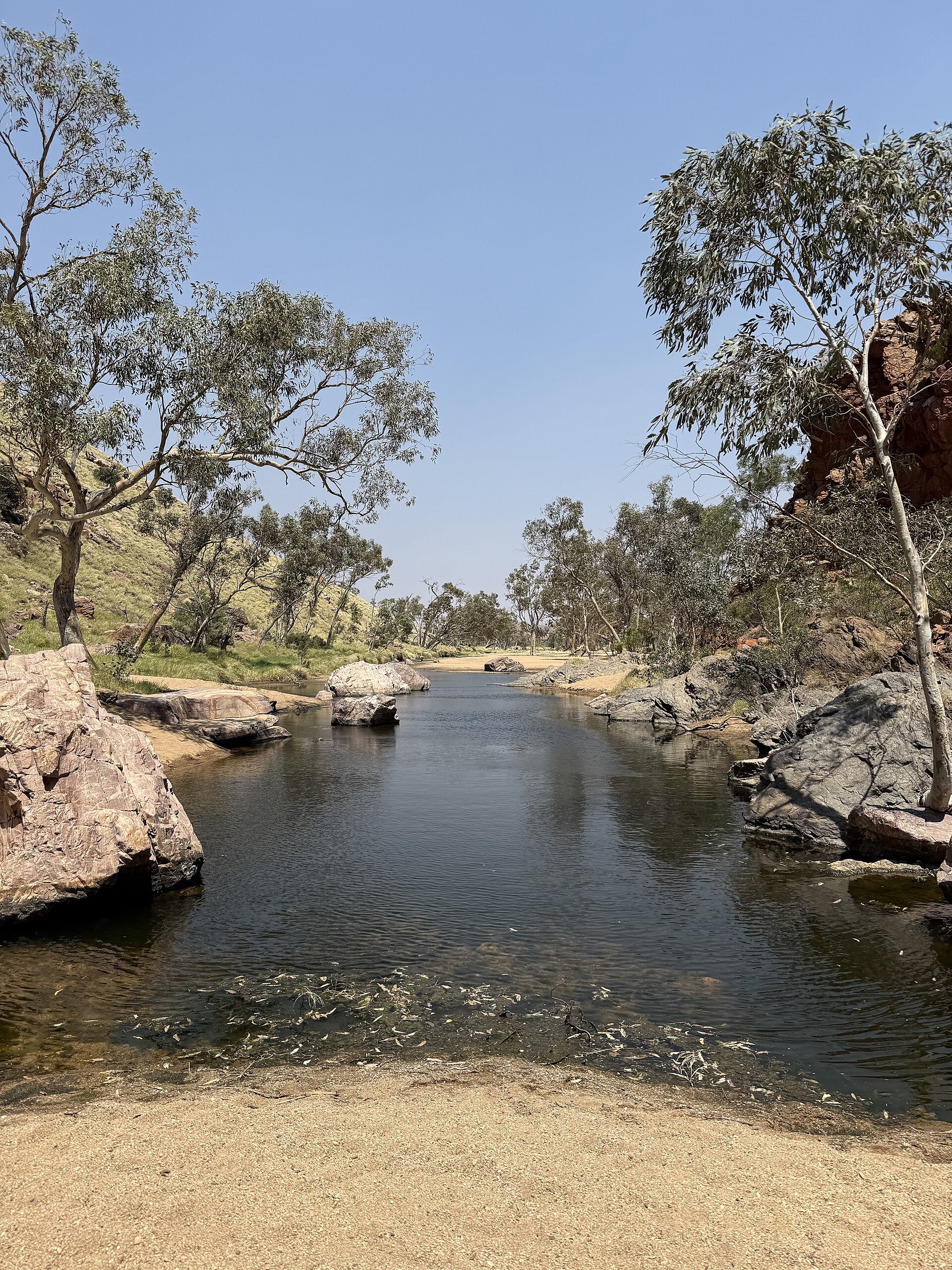 Simpsons Gap in the West MacDonnell National Park