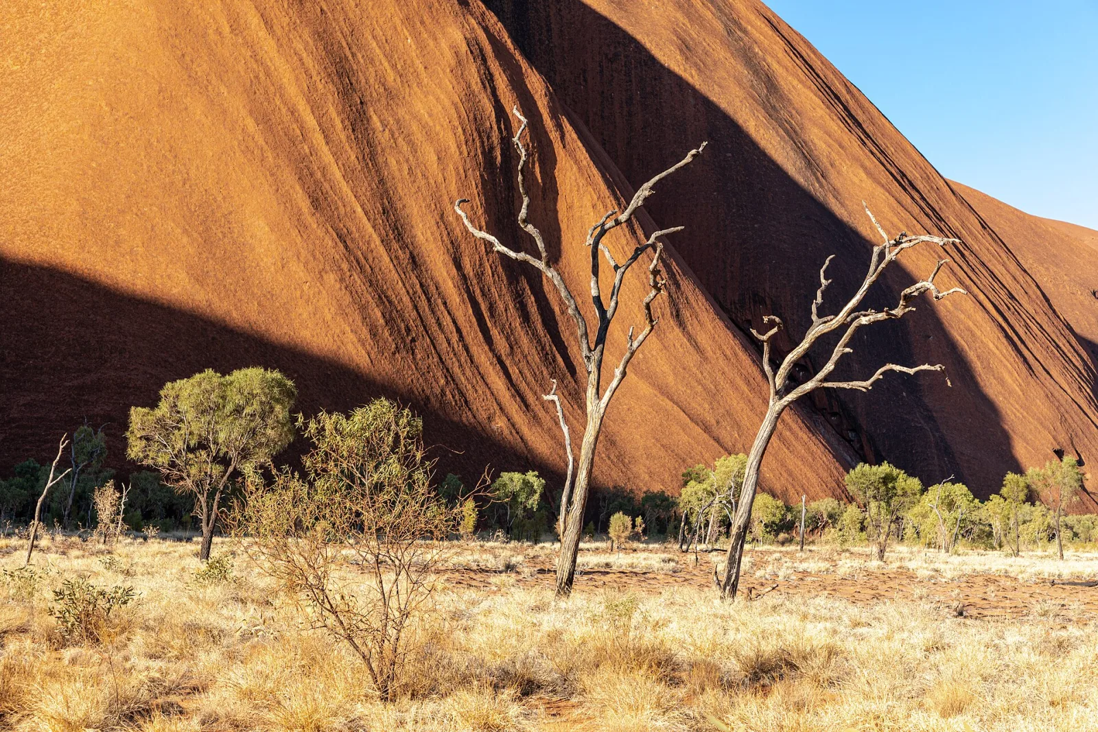 Uluru (Ayers Rock) in Uluṟu-Kata Tjuṯa National Park, Petermann Ranges, Northern Territory, Australia
